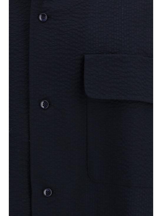 26SS 조르지오 아르마니 긴팔 셔츠 GM003496TE11186 UB115 BLUE - GIORGIO ARMANI