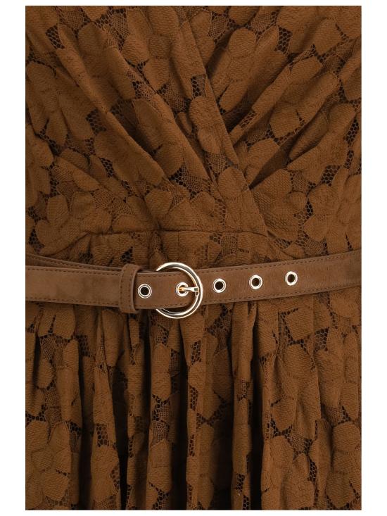 26SS 막스마라 스튜디오 롱 원피스 2616631011600 002 BROWN - MAX MARA STUDIO