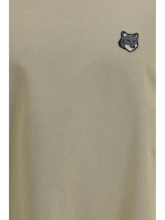 26SS 메종키츠네 폭스 헤드 컴포트 티셔츠 PM00108KJ7025 0450 GREEN - MAISON KITSUNE