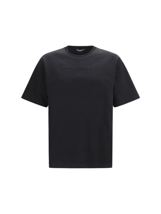 26SS 돌체앤가바나 반팔 티셔츠 G8PN9ZHU7H8 N0000 BLACK