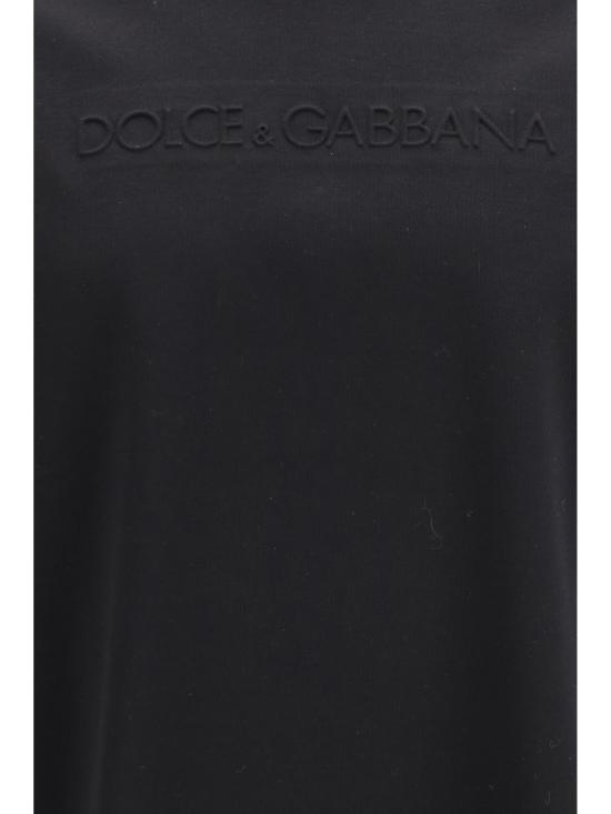 26SS 돌체앤가바나 반팔 티셔츠 G8PN9ZHU7H8 N0000 BLACK - DOLCE & GABBANA