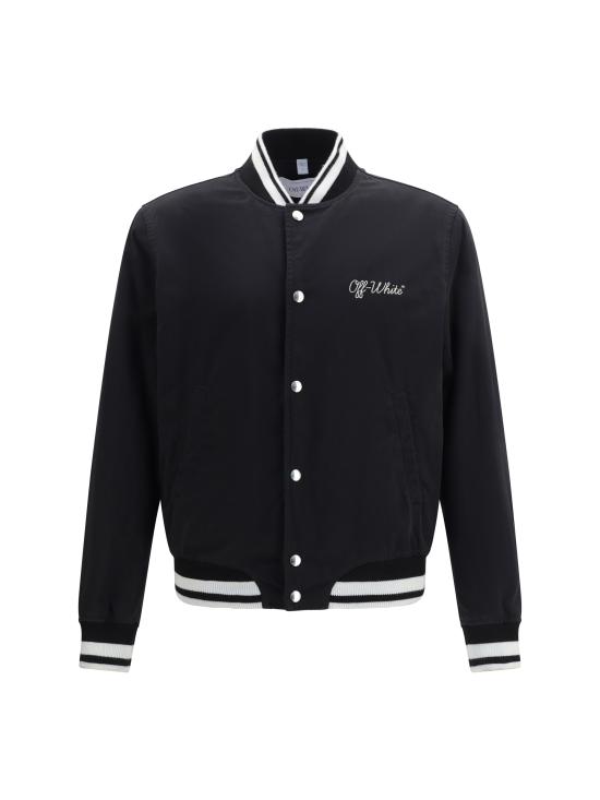 26SS 오프화이트 후드 티셔츠 44MEH05FC9F0011001 1001 BLACK