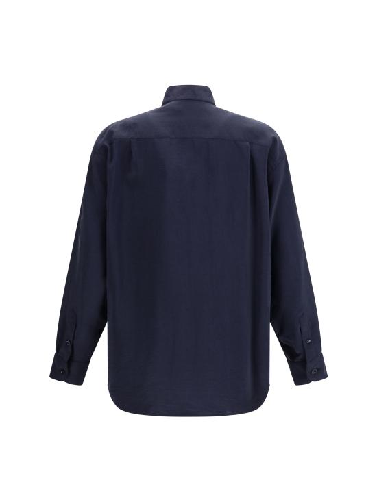 26SS 조르지오 아르마니 긴팔 셔츠 GM003501TE10081 UB102 BLUE - GIORGIO ARMANI