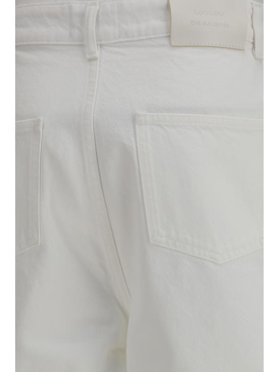 26SS 루루 드 세종 숏팬츠 ISULDS IVORY WHITE - LOULOU DE SAISON