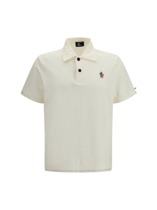 26SS 몽클레어 폴로 티셔츠 L10978A0000489AVZ 034 CREAM