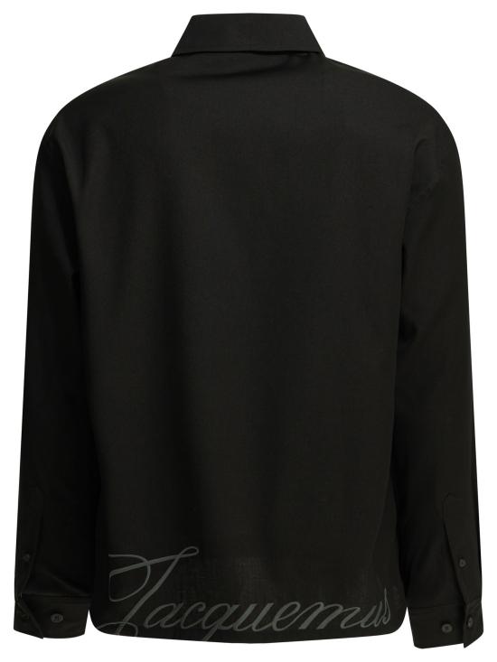 26SS 자크뮈스 긴팔 셔츠 SHM00576AW00739BLACK Black - JACQUEMUS