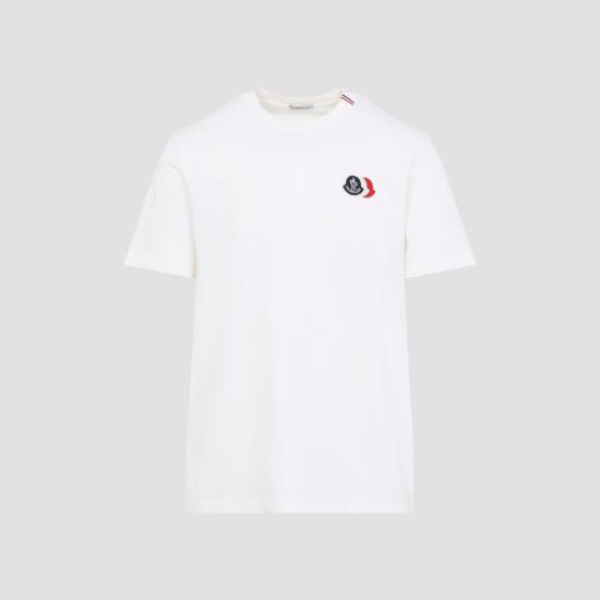 26SS 몽클레어 반팔 티셔츠 L10918C00074 89B8Q 034 NATURAL - MONCLER