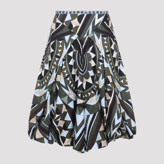 26SS 푸찌 스트레이트 팬츠 6HRT06 6H771 040 KHAKI BLUE - PUCCI