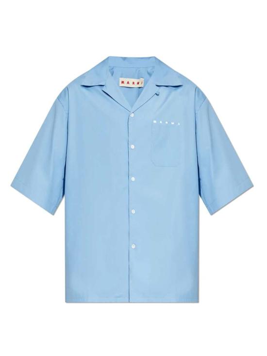 26SS 마르니 긴팔 셔츠 CUMU0213PPUSCT88 LWB31 SKY