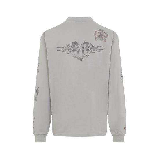 26SS 발렌시아가 반팔 티셔츠 744449 TUVJ2 2967 CEMENT GREY - BALENCIAGA