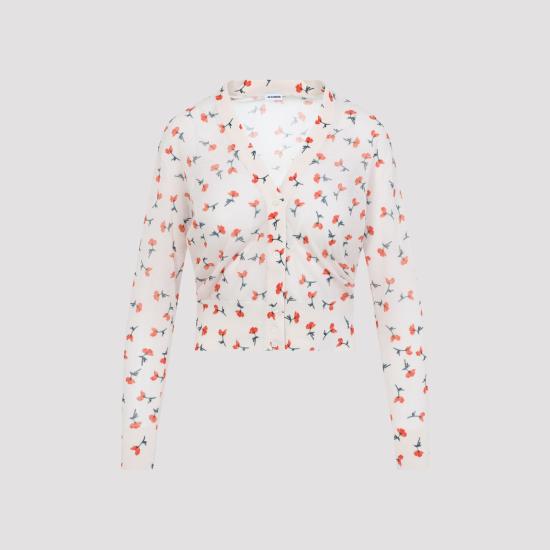 26SS 질샌더 가디건 J03HP0024 J15480 683 PINK SALT