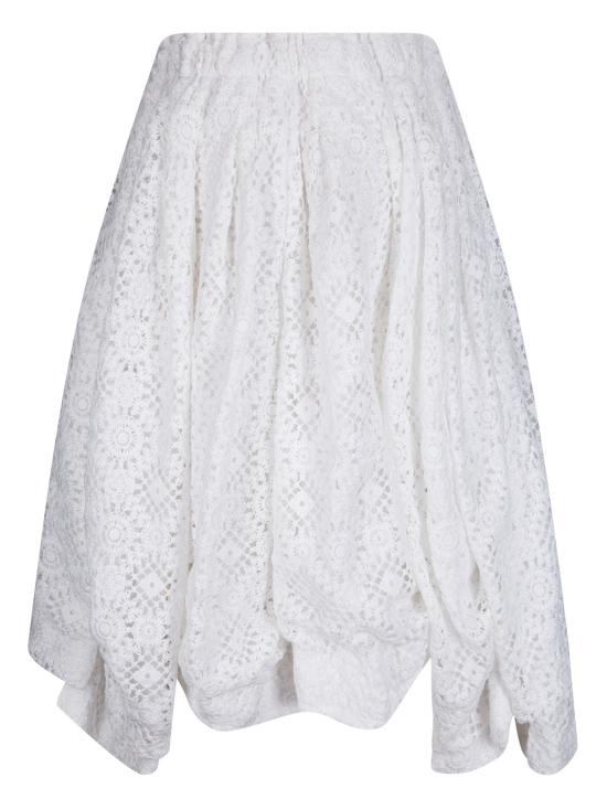 26SS 꼼데가르송 스트레이트 팬츠 GQP023S26 1 OFF WHITE - COMME DES GARCONS