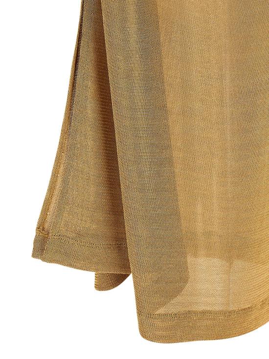 26SS 알베르타 페레티 롱 원피스 V047301250606 Gold - ALBERTA FERRETTI