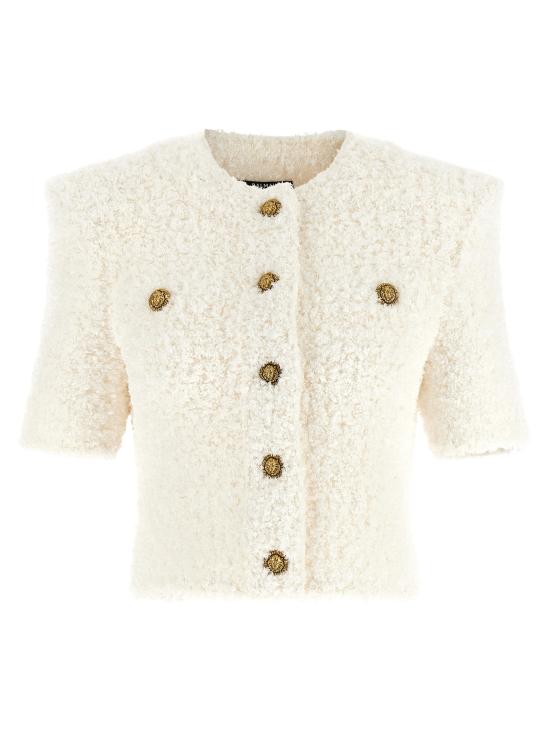 26SS 발망 가디건 GF0KL290KJ890KA White