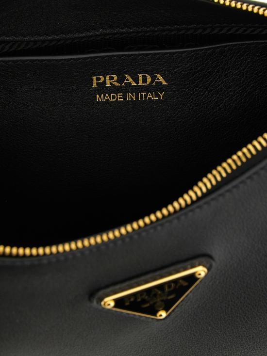 26SS 프라다 아르케 스몰 레더 숄더백 1BC274VOOO2CYSF0002 Black - PRADA