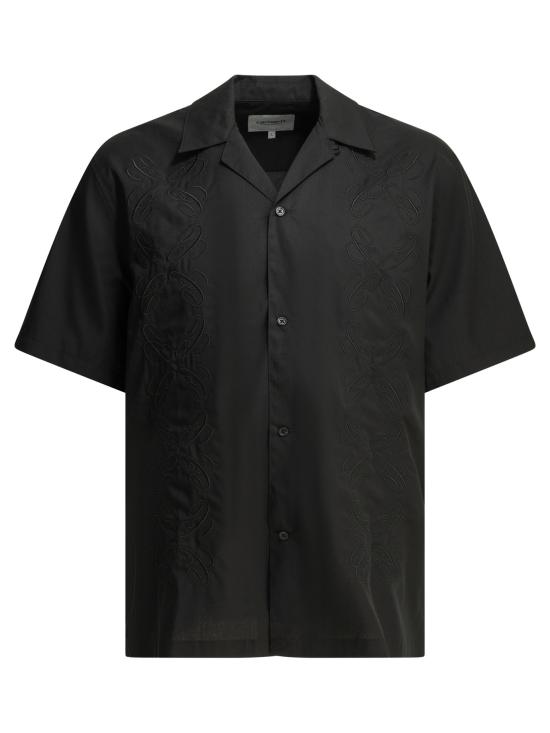 26SS 칼하트 WIP 숏슬리브 시그넷 셔츠 I03622789 XX Black