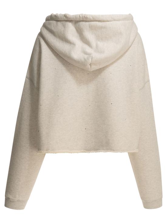 26SS 골든구스 후드 티셔츠 GWP02699P00251460665 Grey - GOLDEN GOOSE