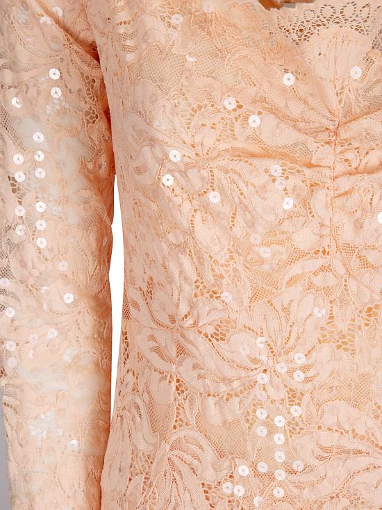 26SS 파코라반 롱 원피스 26PJRO237PA0170 P259 SALMON PINK - PACO RABANNE