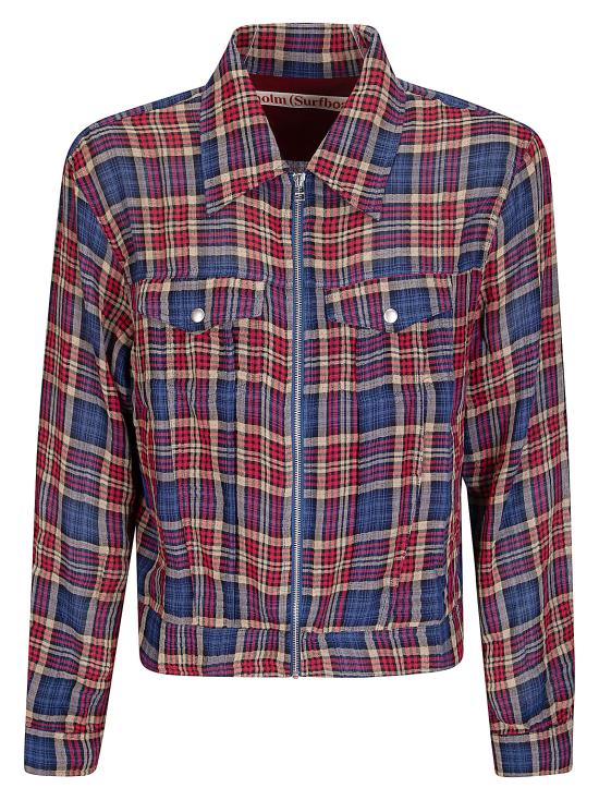 26SS 스톡홀름 서프보드 클럽 긴팔 셔츠 U3000286 RedCheck Red Check