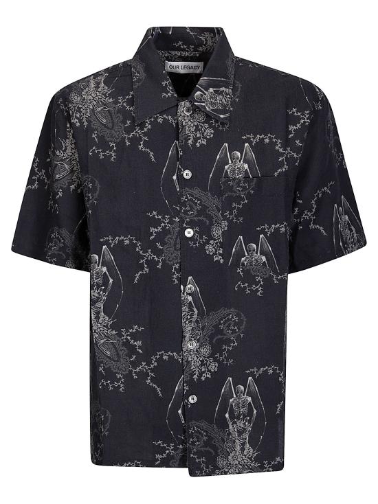 26SS 아워레가시 에브리 셔츠 숏슬리브 데스 페이즐리 프린트 M2262EDP DTHPAISLEYPRT DEATHPAISLEYPRINT