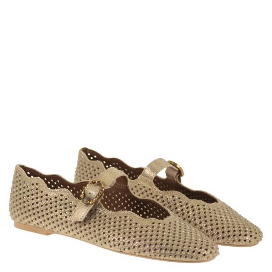 26SS 커트가이거 플랫 슈즈 5596461209 GOLD - KURT GEIGER