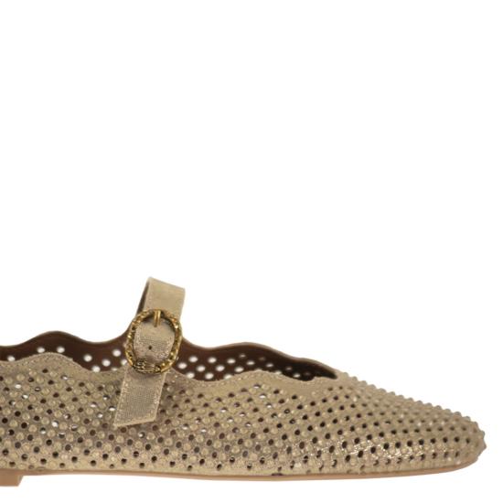 26SS 커트가이거 플랫 슈즈 5596461209 GOLD - KURT GEIGER