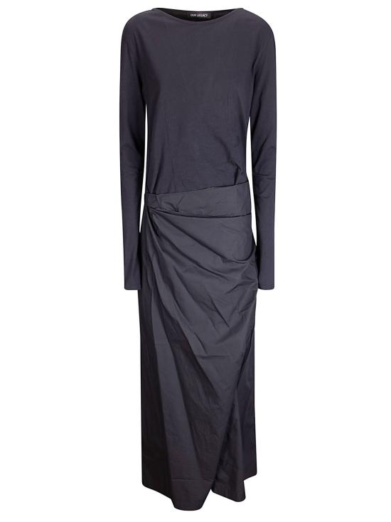 26SS 아워레가시 롱 원피스 W2267TVB VOIDBLACK VOID BLACK