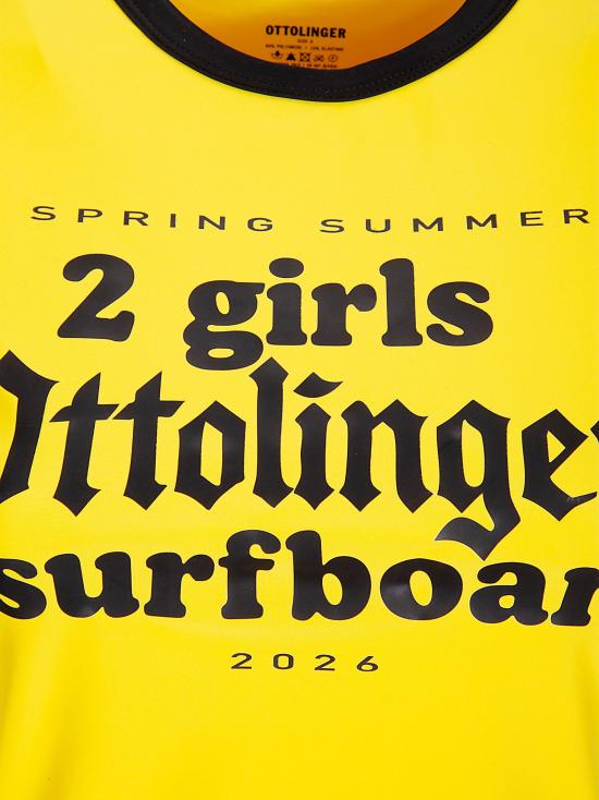 26SS 오토링거 반팔 티셔츠 10211010302 YLWBLK Yellow Black - OTTOLINGER