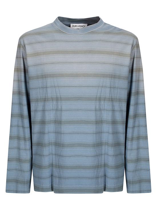 26SS 아워레가시 박스 롱슬리브 스프레이 페이드 고스트 스트라이프 M2266BS SPRAYFADE SPRAY FADE