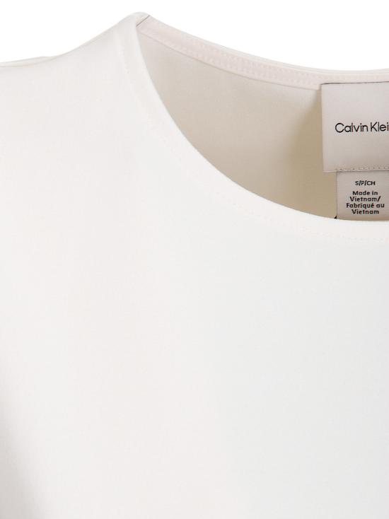 26SS CALVIN KLEIN STUDIO 반팔 티셔츠 LV044F267GYAS YAS TOFU - OTHER BRANDS