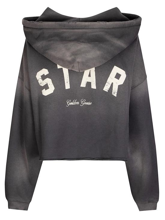 26SS 골든구스 후드 티셔츠 GWP02699P002513 60666 CHARCOAL - GOLDEN GOOSE