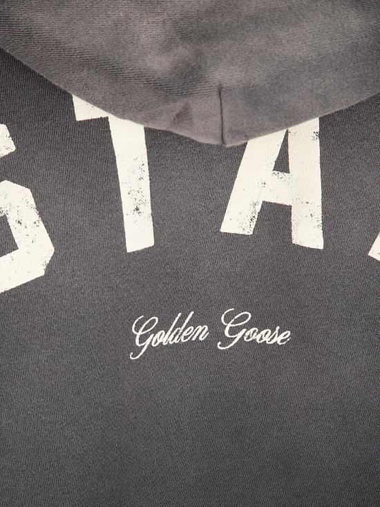 26SS 골든구스 후드 티셔츠 GWP02699P002513 60666 CHARCOAL - GOLDEN GOOSE