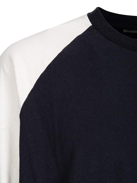 26SS 스톡홀름 서프보드 클럽 탑 U1000269 BlackWhite Black White - STOCKHOLM SURFBOARD CLUB