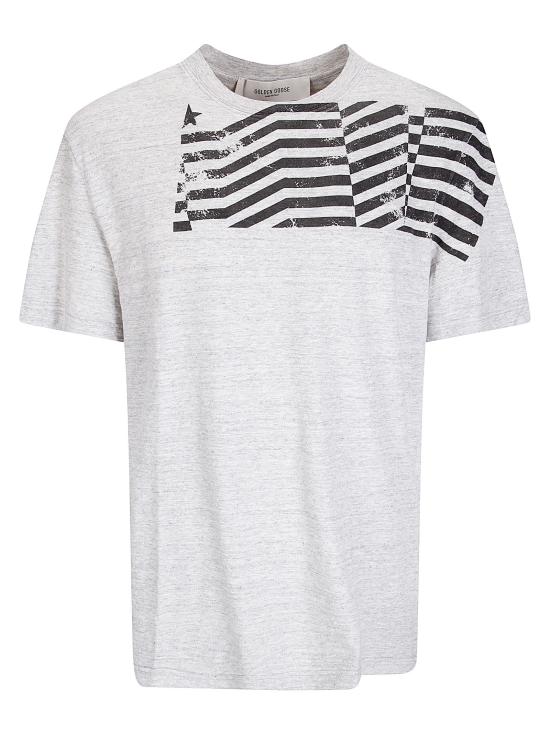 26SS 골든구스 반팔 티셔츠 GUP01220P002523 60255 GREY MELANGE