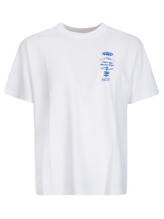 26SS 브레인데드 반팔 티셔츠 P26T00005059 WHITE