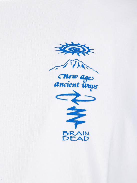 26SS 브레인데드 반팔 티셔츠 P26T00005059 WHITE - BRAIN DEAD