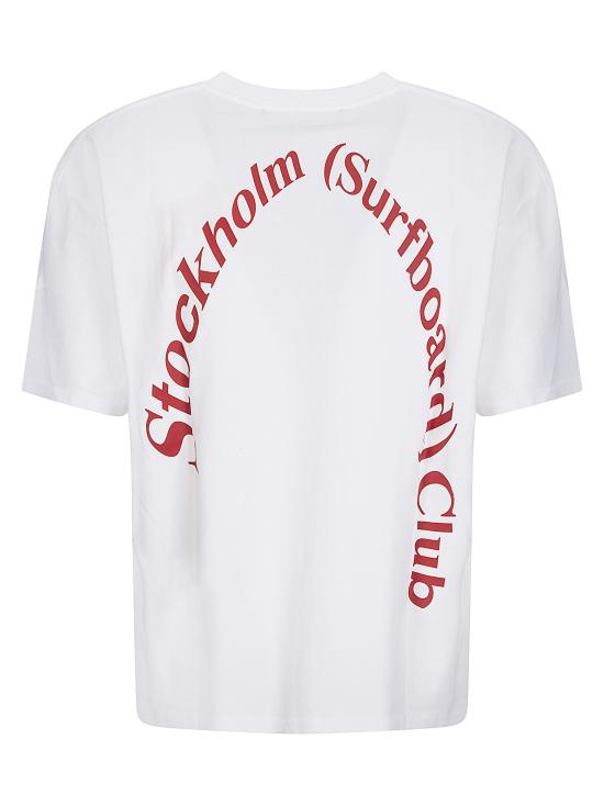 26SS 스톡홀름 서프보드 클럽 반팔 티셔츠 U1000198 White WHITE - STOCKHOLM SURFBOARD CLUB
