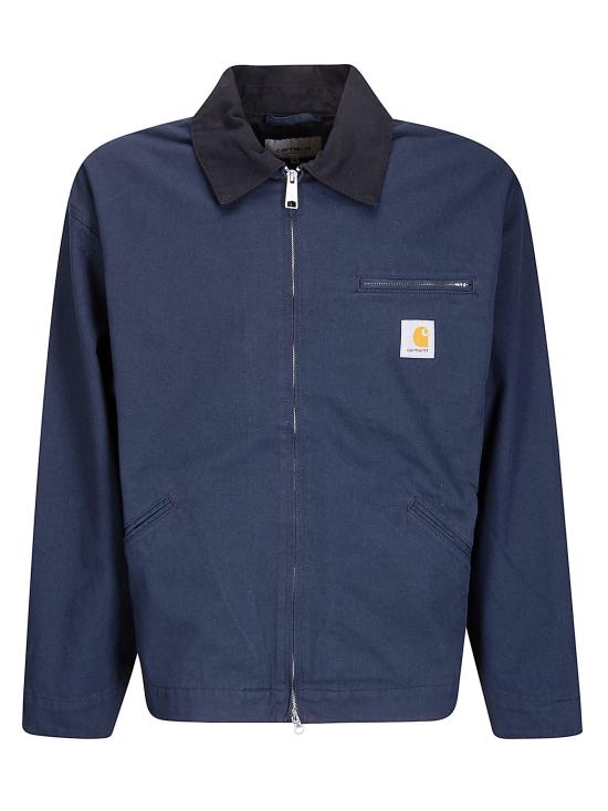 26SS 칼하트 WIP OG 디트로이트 자켓 I036489 3AM02 DEEP NIGHT BLACK RINSED