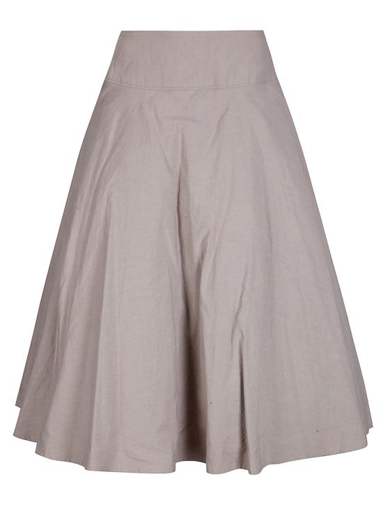 26SS 요지 야마모토 롱 스커트 FKS64006 1 BEIGE