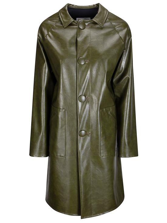 26SS MM6 메종마르지엘라 코트 S62AA0105M35465 727 Forest Green