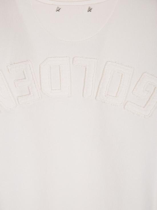 26SS 골든구스 후드 티셔츠 GUP01872P001579 11560 HERITAGE WHITE - GOLDEN GOOSE