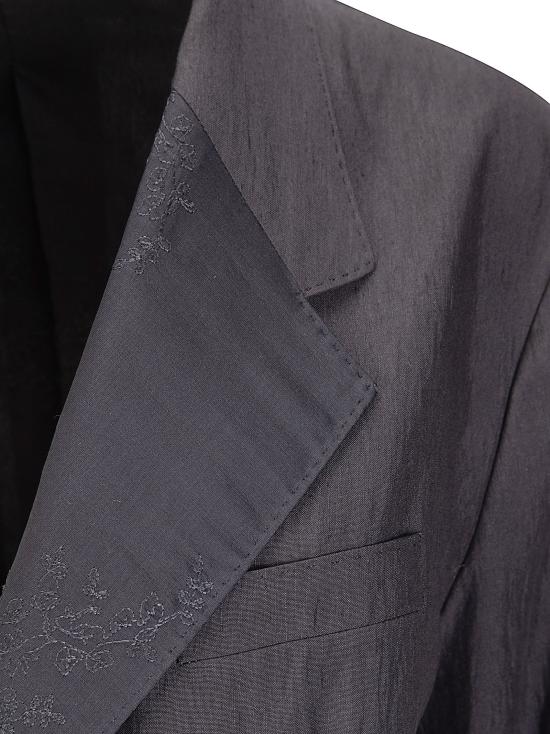 26SS 아워레가시 리버시블 드립 블레이저 W2260RSB SOOTBLACK SOOT BLACK - OUR LEGACY