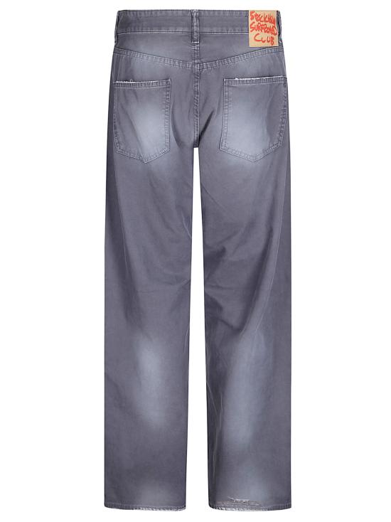 26SS 스톡홀름 서프보드 클럽 데님 팬츠 U5000246 Black BLACK - STOCKHOLM SURFBOARD CLUB