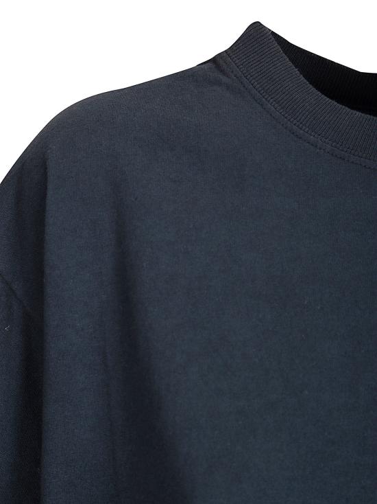 26SS 골든구스 반팔 티셔츠 GWP01874P001576 90456 WASHED BLACK - GOLDEN GOOSE