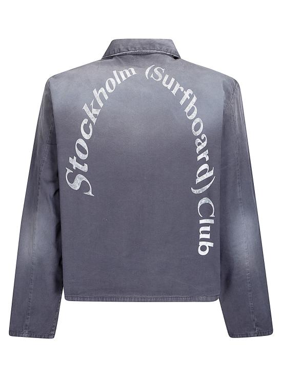 26SS 스톡홀름 서프보드 클럽 자켓 U3000249 Black BLACK - STOCKHOLM SURFBOARD CLUB