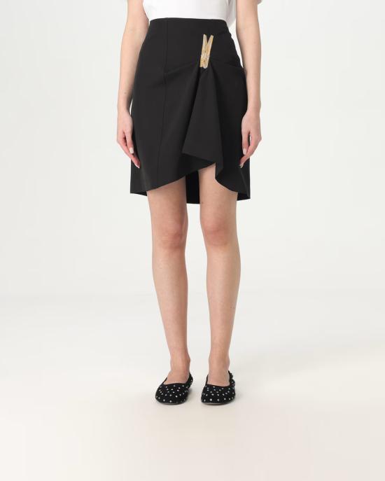 25SS 모스키노 숏 스커트 0102 3722 1555 NERO - MOSCHINO