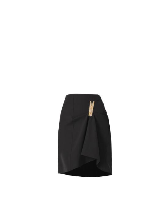 25SS 모스키노 숏 스커트 0102 3722 1555 NERO