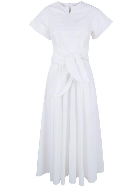 26SS 파투 미디 원피스 DR2410244 001W WHITE - PATOU