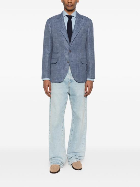 26SS 브루넬로 쿠치넬리 수트 자켓 MZ4027BFD5C005 CLEAR BLUE - BRUNELLO CUCINELLI