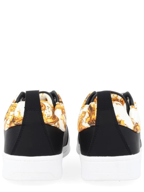 26SS 베르사체 스니커즈 80YA3SD6 ZPB85G89 BLACK - VERSACE